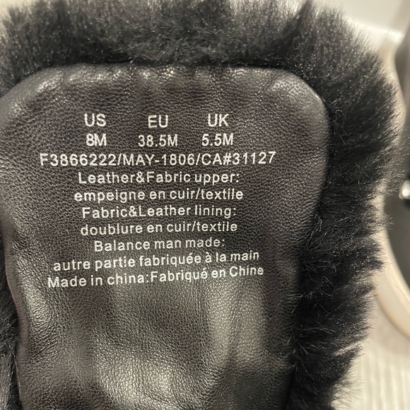 Donna Karen wedged fur lined winter boots - Picture 7 of 11